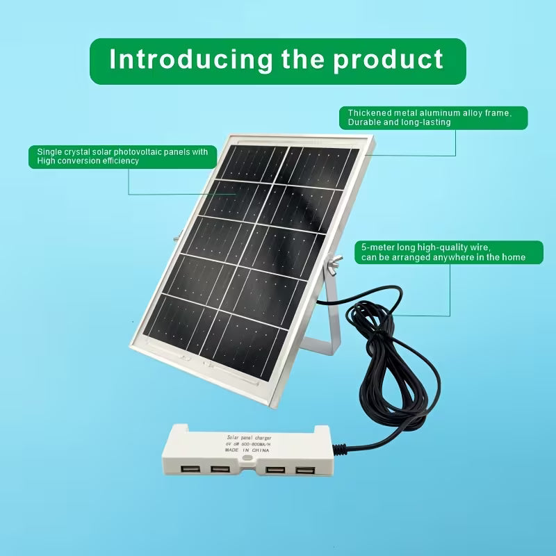 Universal Solar Charging Bar